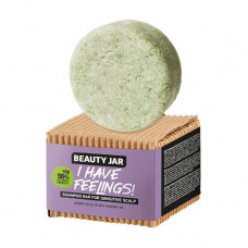 Solid sensitive head skin Beauty Jar I Have Feelings Shampoo shampoo, with oil of a juniper and a lavender, 65 g
