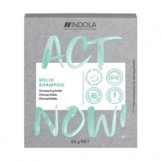 Solid shampoo for hair of Indola Act Now Solid Shampoo, 60 g