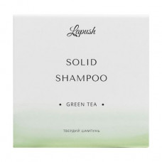 Solid shampoo for hair of Lapush Green Tea, 70 g