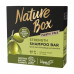 Solid shampoo for hair of Nature Box Strength Shampoo Bar With Cold Pressed Olive Oil for a long and brittle hair, 85 g