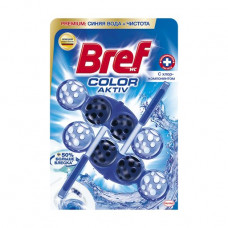 The firm toilet Bref Color Aktiv block About chlorine component, 2*50 g