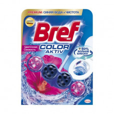 Firm toilet Bref Color Aktiv block Flower freshness, 50 g