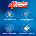 Firm toilet Bref Power Aktiv block, Lemon, 2*50 g