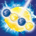 Firm toilet Bref Power Aktiv block Lemon freshness and ocean breeze, 4*50 g