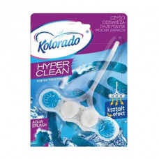 Firm toilet Kolorado Hyper Clean Aqua Splash block, 45 g