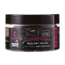 Coal salt body scrub of Bielenda Carbo Detox Antitsellyulit, 250 ml