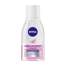 The looking after means for removal of a make-up from eyes of Nivea Make-Up Expert for sensitive skin around eyes, 125 ml