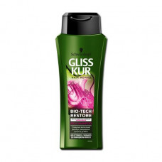 The looking after Gliss Bio-Tech Restore shampoo for hair, sensitive, inclined to damage, 250 ml