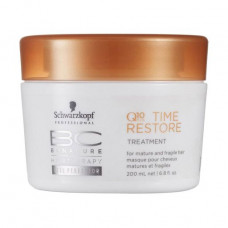 The strengthening mask for hair of Schwarzkopf Professional VS Bonacure Time Restore Q10 Plus Treatment, 200 ml
