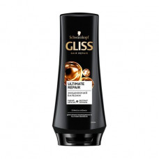 Ukreplyayushchy Gliss Ultimate Repair balm Firmness and gloss, for strongly injured and dry hair, 200 ml