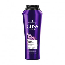 Ukreplyayushchy Gliss Fiber Therapy shampoo for the hair exhausted after coloring and a styling 250 ml