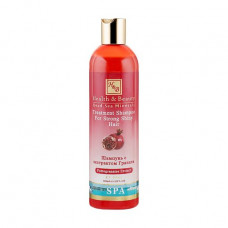 Ukreplyayushchy shampoo for hair of Health And Beauty Treatment Shampoo for gloss, with extract of pomegranate, 400 ml