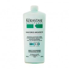 Ukreplyayushchy shampoo for hair of Kerastase Brain Force Architecte, 1 l