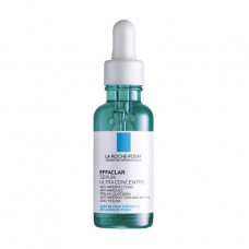 The ultraconcentrated serum for the person La Roche-Posay Effaclar Serum with effect of a peeling, 30 ml