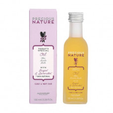 Ultralight oil for the curling and wavy hair of Alfaparf Precious Nature Oil Curly & Wavy Hair Grape & Lavender, 100 ml