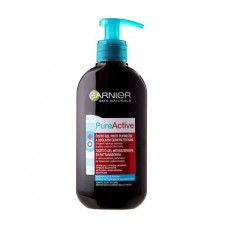 The ultracleaning Garnier Skin Naturals face gel Pure leather the Asset, against pimples and black dots, 200 ml