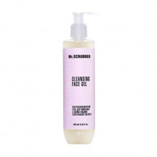 Extra moisturizing gel for washing of Mr.Scrubber Hyaluronic Cleansing Face Gel with two types of hyaluronic acid, 250 ml