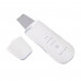 Ultrasonic ionic skraber for the person BUCOS Sonic Skin Scrubber S1, white