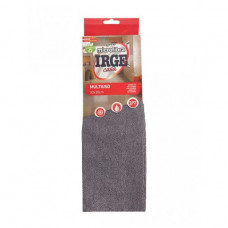 Universal napkin for cleaning of Irge gray, green, violet, from microfiber, 30*30 cm, 3 pieces