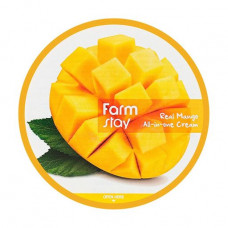 Universalny cream for a face and a body of FarmStay Real Mango All-In-One Cream with extract of mango, 300 ml
