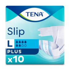 Urological diapers for adult TENA Slip Plus, the Large size, 10 pieces