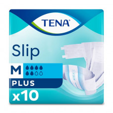 Urological diapers for adult TENA Slip Plus, the Medium size, 10 pieces