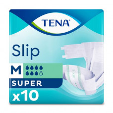 Urological diapers for adult TENA Slip Super, the Medium size, 10 pieces