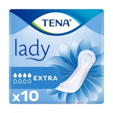 Feminine urological pads TENA Lady Extra, 10 pieces