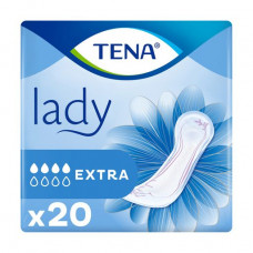 Feminine urological pads TENA Lady Extra, 20 pieces