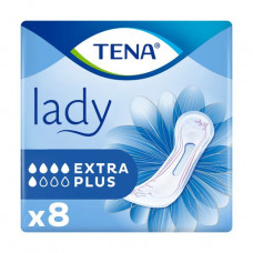 Feminine urological pads TENA Lady Extra Plus, 8 pieces