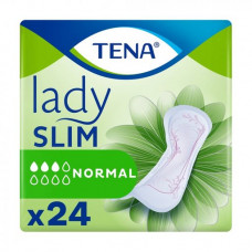 Feminine urological pads TENA Lady Slim Normal, 24 pieces