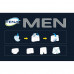 Urological laying men's TENA Men Level 3, 8 pieces