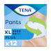 Urological pants diapers for adult TENA Pants Plus the size are XL, 12 pieces