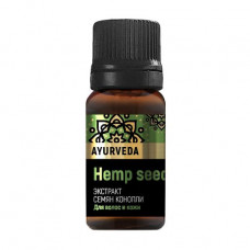 The amplifier of cosmetics for hair and skin of Pharma Group Laboratories Extract of Seeds of Hemp, 10 ml