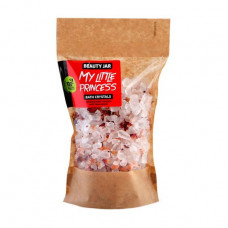 The calming crystals for a bathtub of Beauty Jar My Little Princess Bath Crystals with petals of roses, 600 g