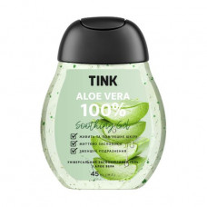 Uspokaivayushchy face gel and bodies of Tink Aloe Vera Soothing Gel with an aloe, 45 ml