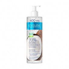 Uspokaivayushchy and the restoring face gel and bodies of Eveline Cosmetics of 99% of Natural Coconut, 400 ml