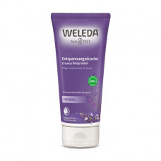 Uspokaivayushchy cream for a shower of Weleda Lavendel Creamy Body Wash with a lavender, 200 ml