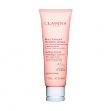 Uspokaivayushchy the foaming cream for washing of Clarins Soothing Gentle Foaming Cleanser with the Alpine herbs, 125 ml