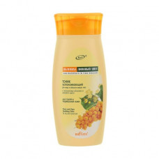 Uspokaivayushchy face toner and eye areas of Bielita with extracts of a sea-buckthorn and lime color, for dry and normal skin, 145 ml