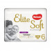 Markdown! Huggies Elite Soft Platinum shorts diapers size 6 (from 15 kg), 26 pieces