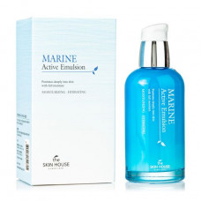 The moistening emulsion for the person The Skin House Marine Active Emulsion with ceramides, 130 ml