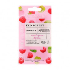 The moistening and calming Bielenda Eco Sorbet Moisturizing & Soothing Face Mask face pack, 8 g