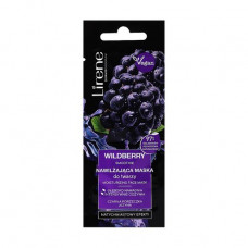 Moisturizing mask for the person Lirene Wildberry Smoothie Moisturizing Face Mask all-type skin, 7 ml