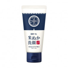 The moistening skin for washing of Rosette Edo Cosme Rice Bran Face Wash with rice bran, 120 g