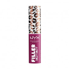 The moisturizing lipstick for lips of NYX Professional Makeup Filler Instinct Plumping Lip Color 06 Bitten pout, 2.6 g