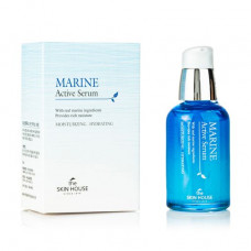 The moisturizing serum for the person The Skin House Marine Active Serum with ceramides, 50 ml