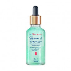 The moisturizing face, neck serum and zones of a decollete FCIQ Cosmetics z _ntelekty NoSecrets Rowe 8 Formuls Vitamins Nutrition Serum-Fluid, 30 ml