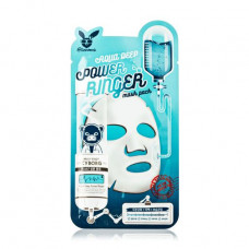 The moistening fabric Elizavecca Milky Piggy Cyborg Aqua Deep Power Ringer Mask Pack face pack with hyaluronic acid, 23 ml
