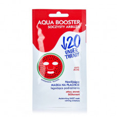 The moistening fabric Under Twenty Anti face pack! Acne Aqua Booster Face Mask calming, 1 piece